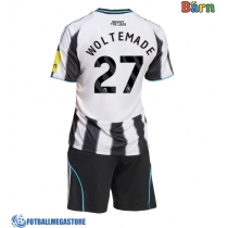 Fotballdrakt Barn Newcastle United Nick Woltemade #27 Hjemmedraktsett 2025-26 Kortermet (+ Korte bukser)